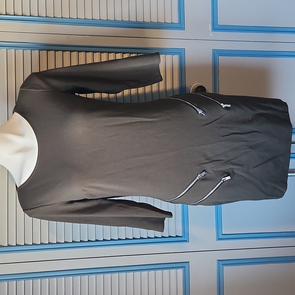 Express Olive Green Dress - Picture 2 of 14